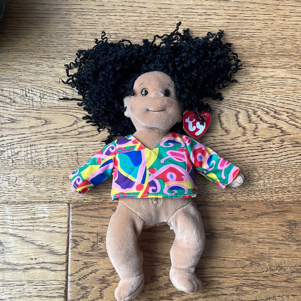 SOLD TY Beanie Kid - CALYPSO (10 inch) - New Stuffed Doll Toy (no shorts)